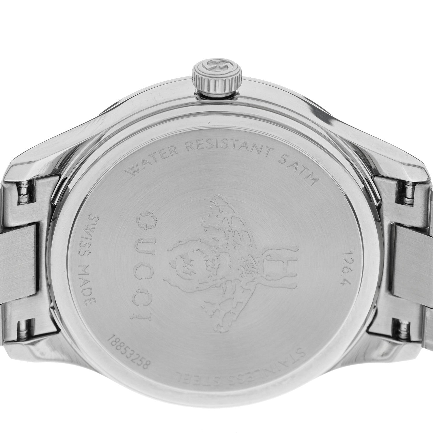 Gucci Stainless Steel 32mm G-Timeless Bee Quartz Watch Silver 4 of 5