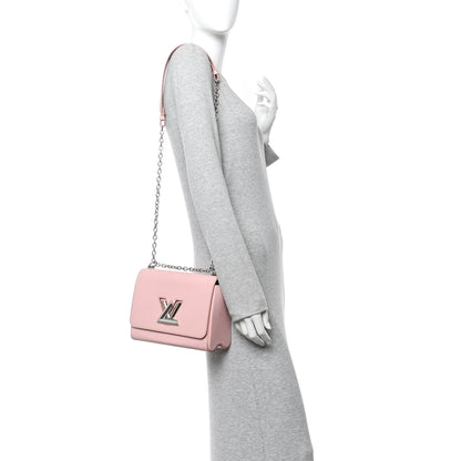 Louis Vuitton Epi Twist Shoulder Bag MM Rose Ballerine 2 of 13