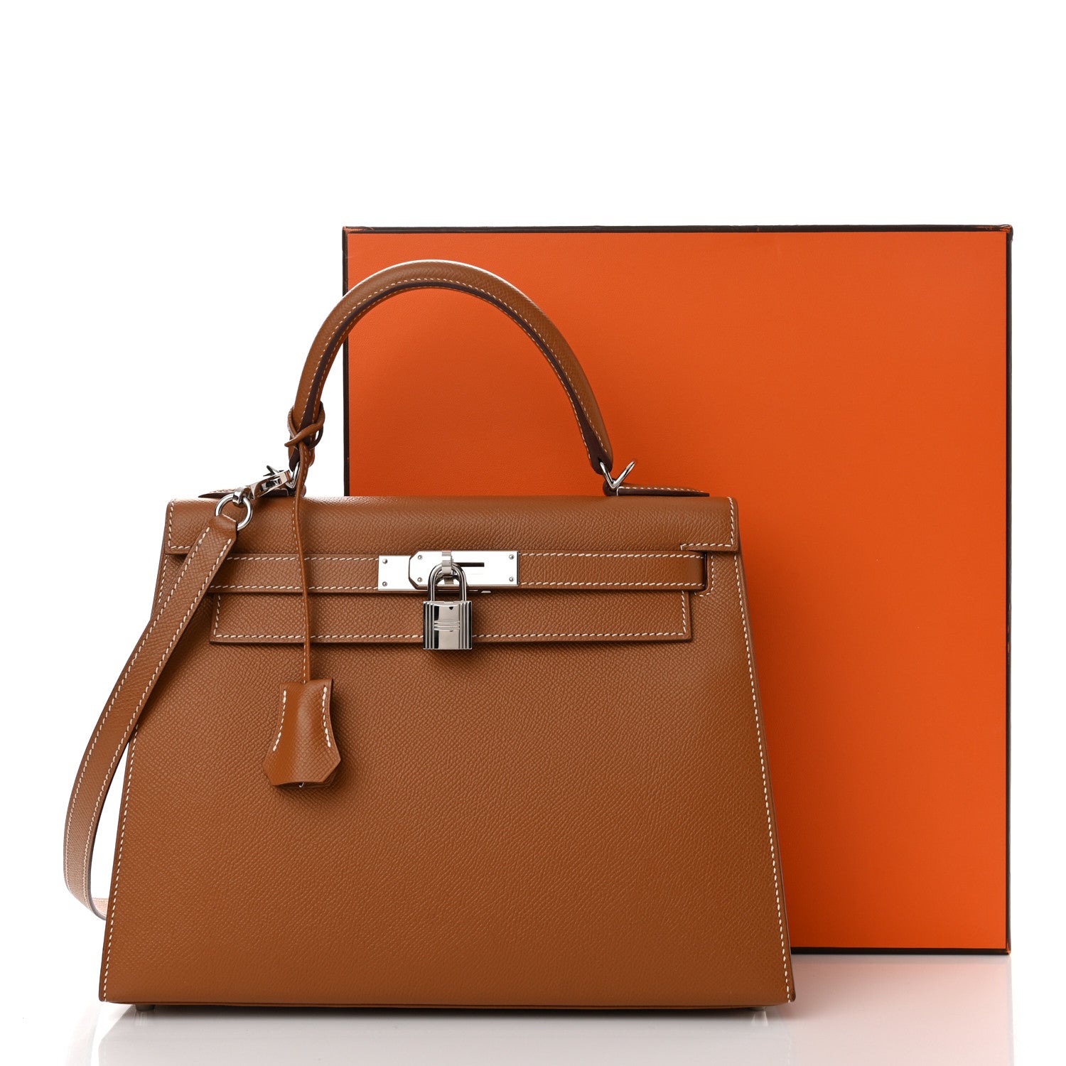 Hermes Epsom Kelly Sellier 28 Gold 11 of 11