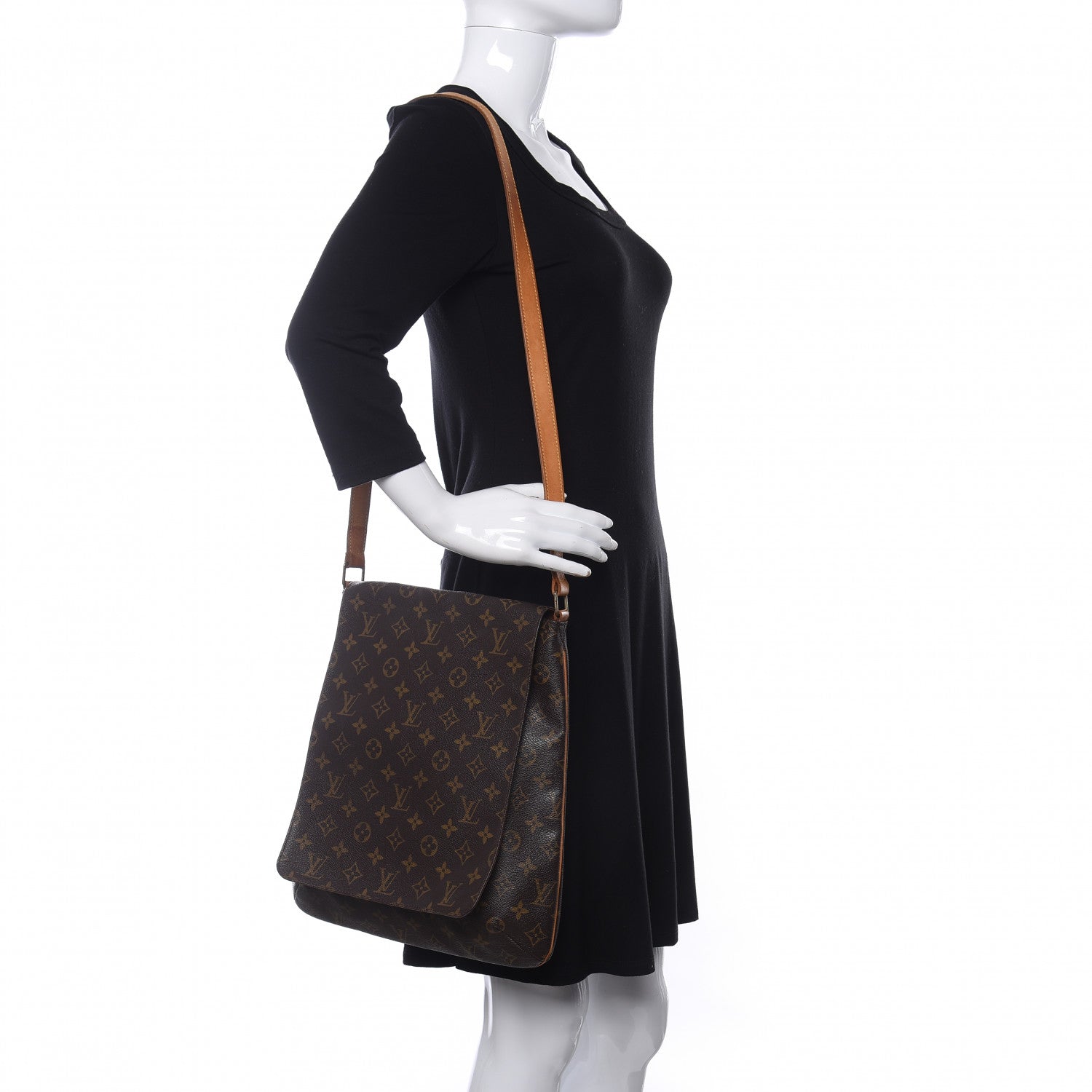 Louis Vuitton Monogram Musette GM 2 of 15
