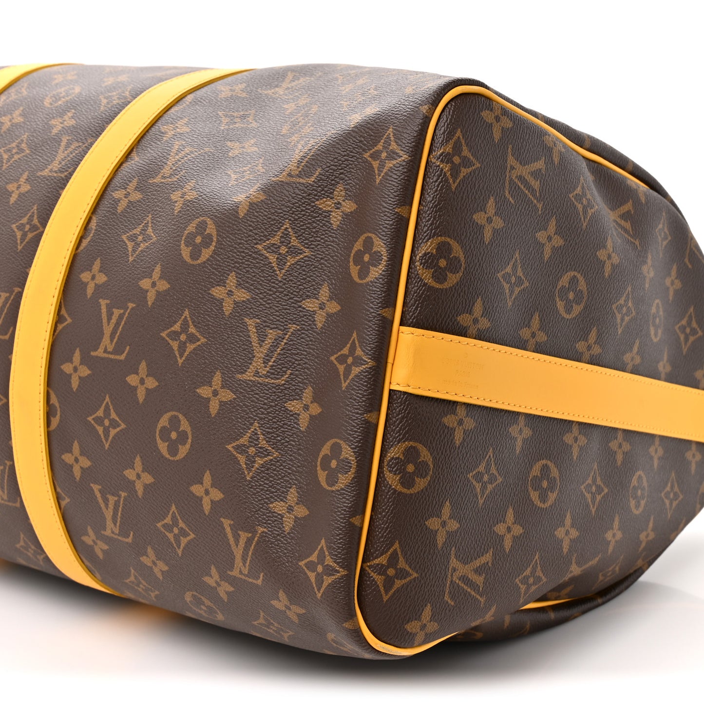 Monogram Macassar Keepall Bandouliere 50 Safran Yellow