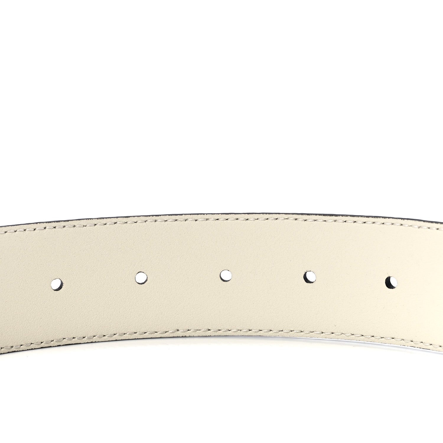 Gucci Guccissima Interlocking G 37mm Belt 85 34 Mystic White 3 of 5