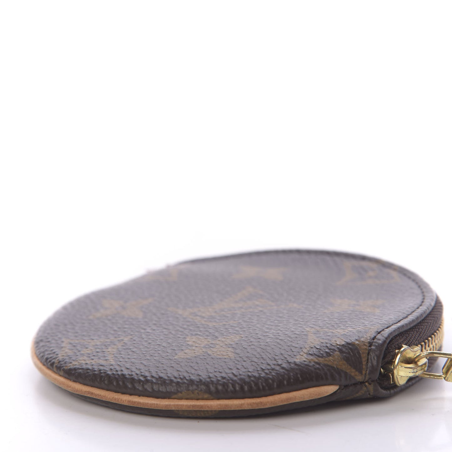 Monogram Round Coin Purse