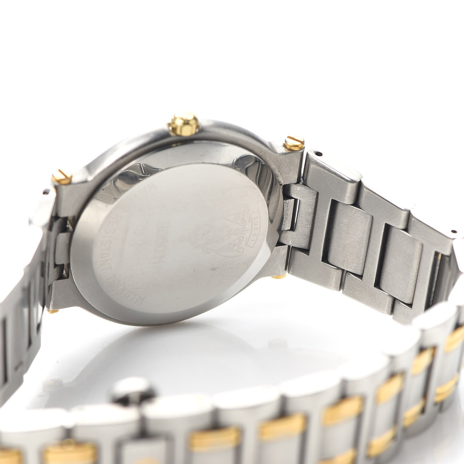 Gucci Stainless Steel 32mm 9000M Quartz Watch Grey 4 of 5