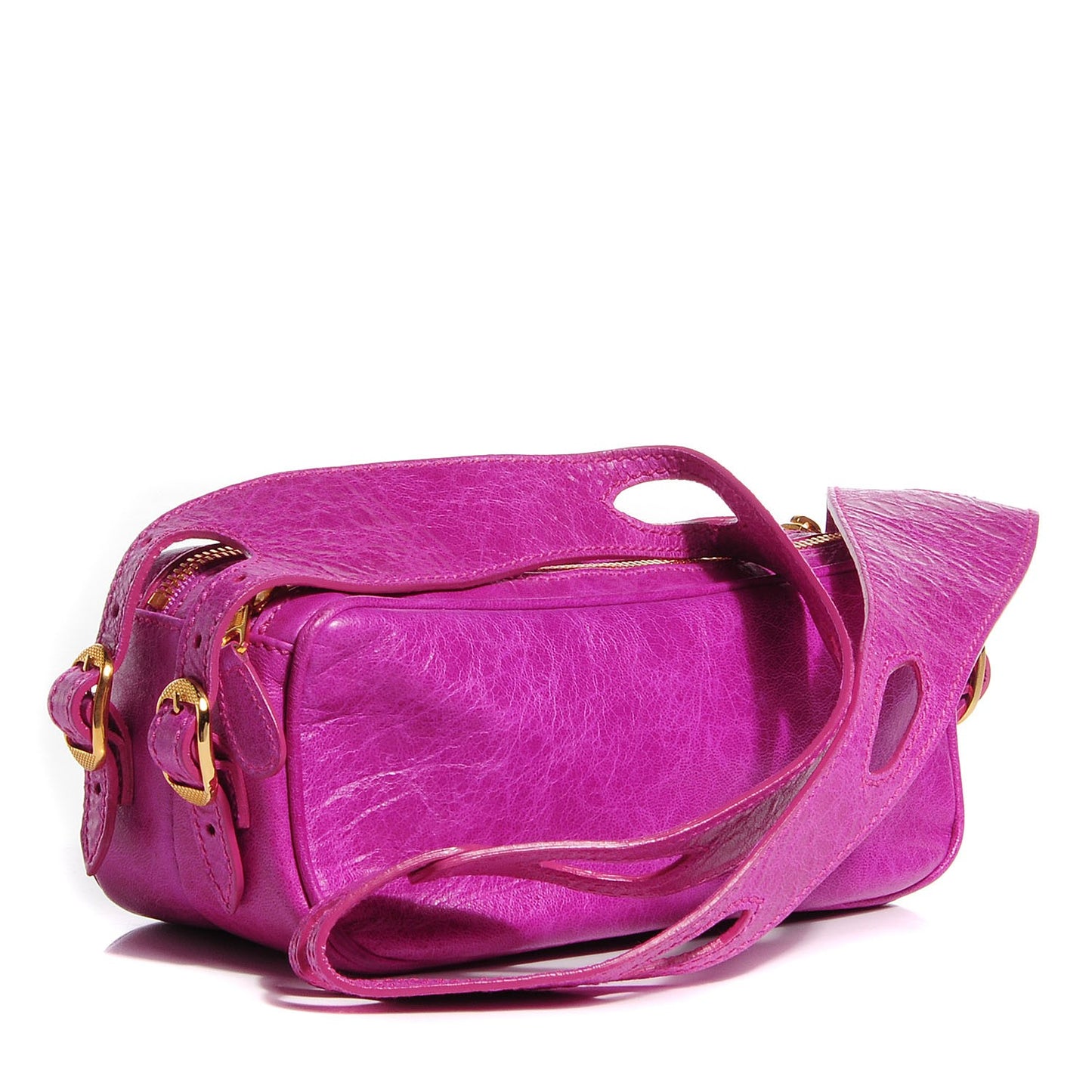 Agneau Giant 12 Gold Hardware Chic Bag Amethyst