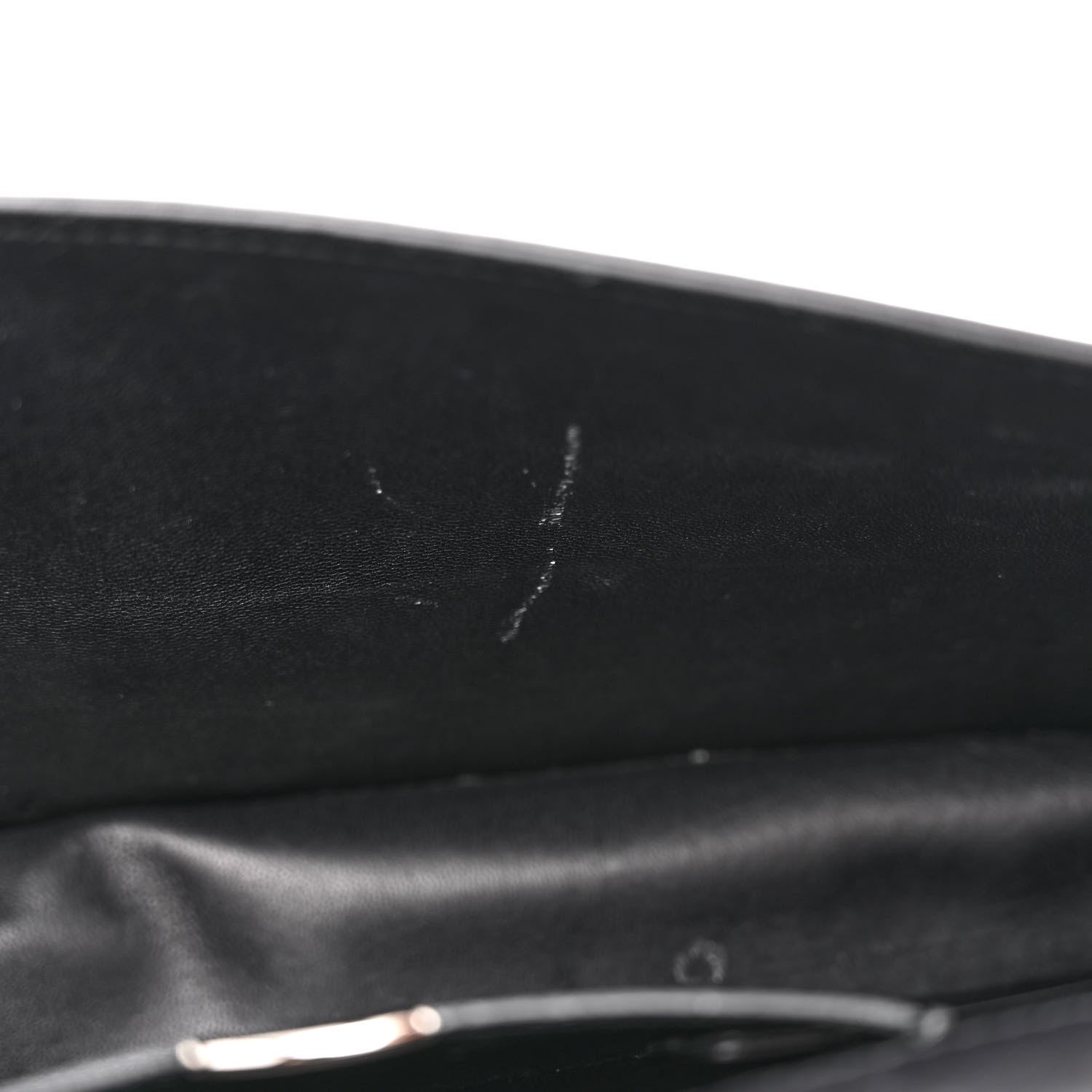 Christian Dior Calfskin Paradise Diorama Croisiere Chain Wallet Black 10 of 15