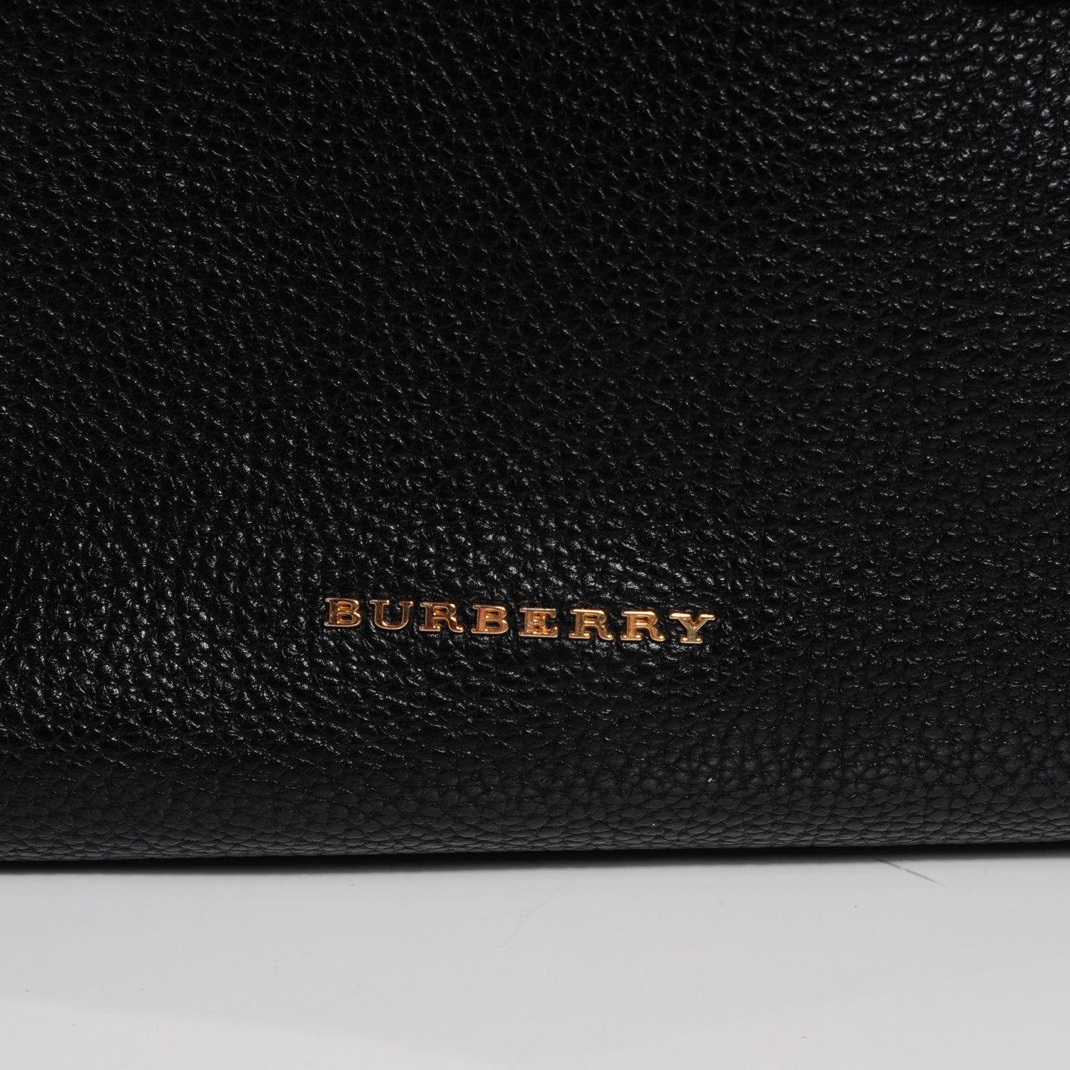 Burberry London Grainy Calfskin Medium Baynard Tote Black 5 of 13