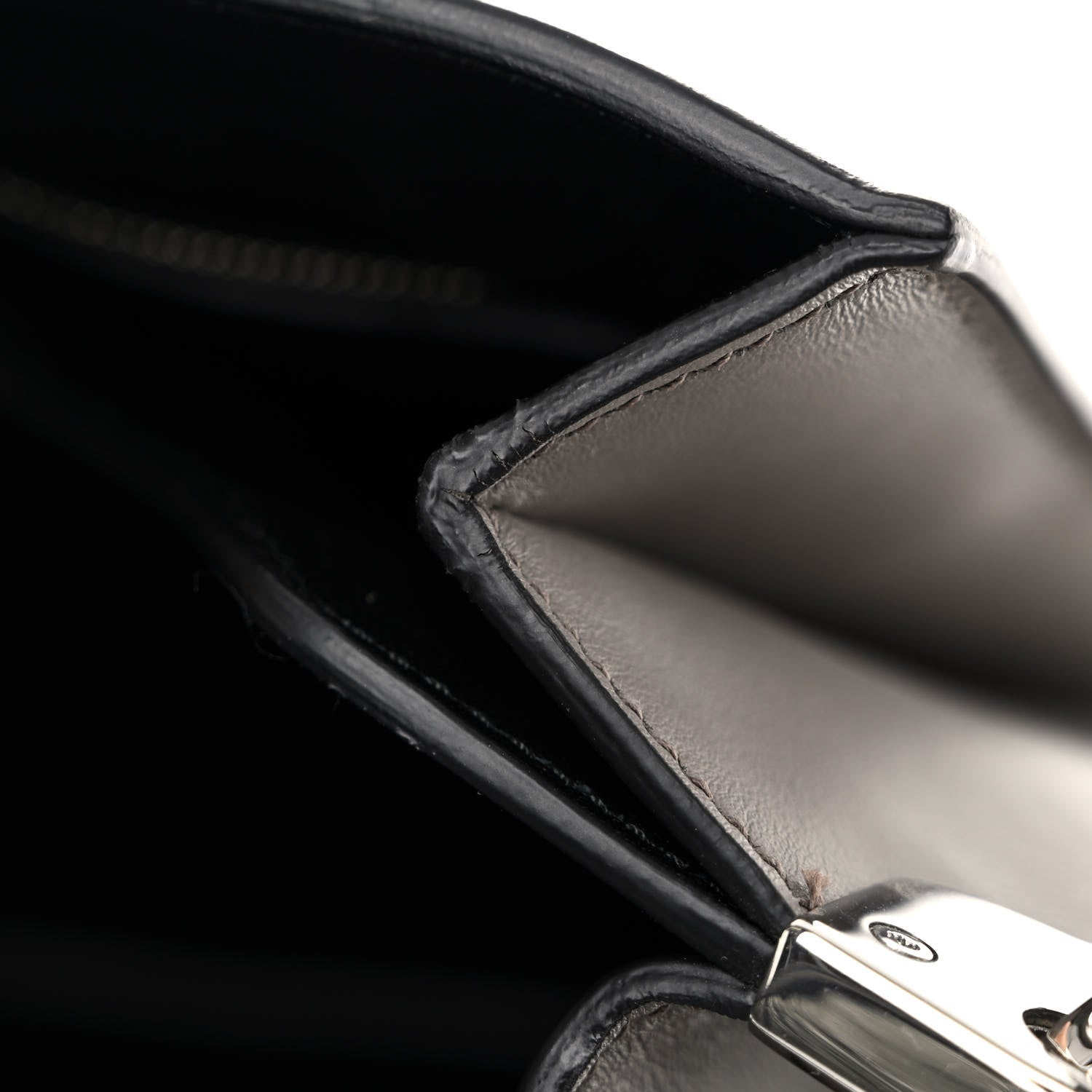 Prada City Calfskin Small Margit Bag Argilla Black 10 of 11
