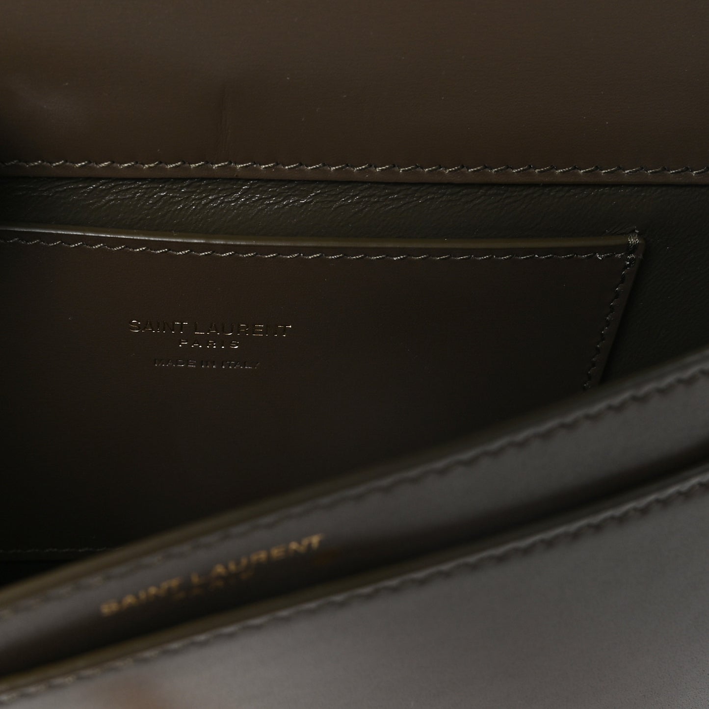 Box Calfskin Mini Voltaire Shoulder Bag Deep Musk