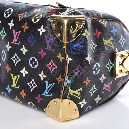 Louis Vuitton Monogram Multicolor Speedy 30 Black 6 of 15