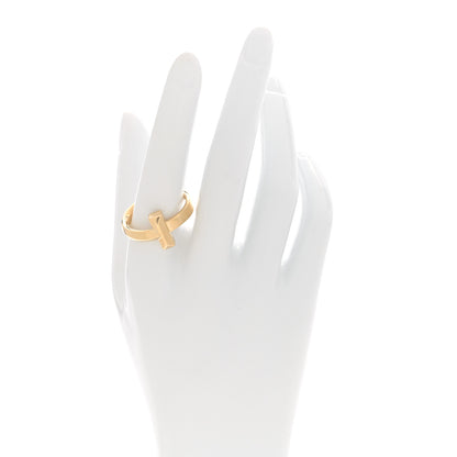Tiffany 18K Yellow Gold 4.5mm T T1 Wide Ring 62 10 2 of 5