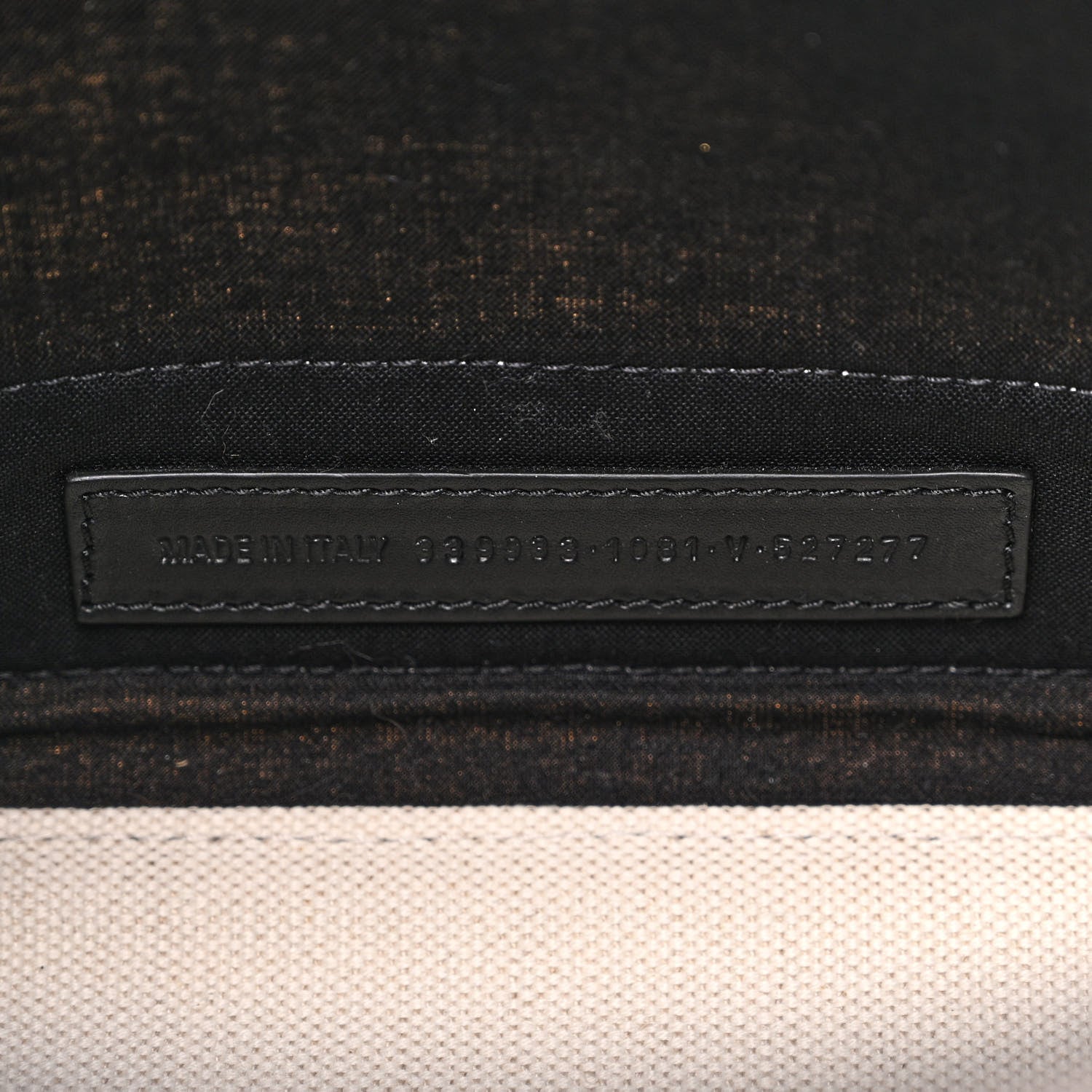 Balenciaga Cotton Canvas Satin Calfskin S Navy Cabas Natural Black 8 of 11