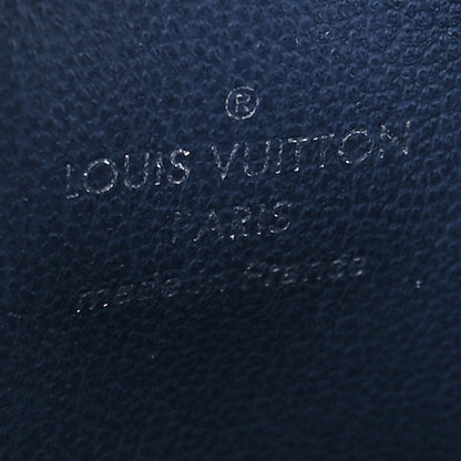 Louis Vuitton Lambskin Embossed Monogram Coussin PM Navy 6 of 9