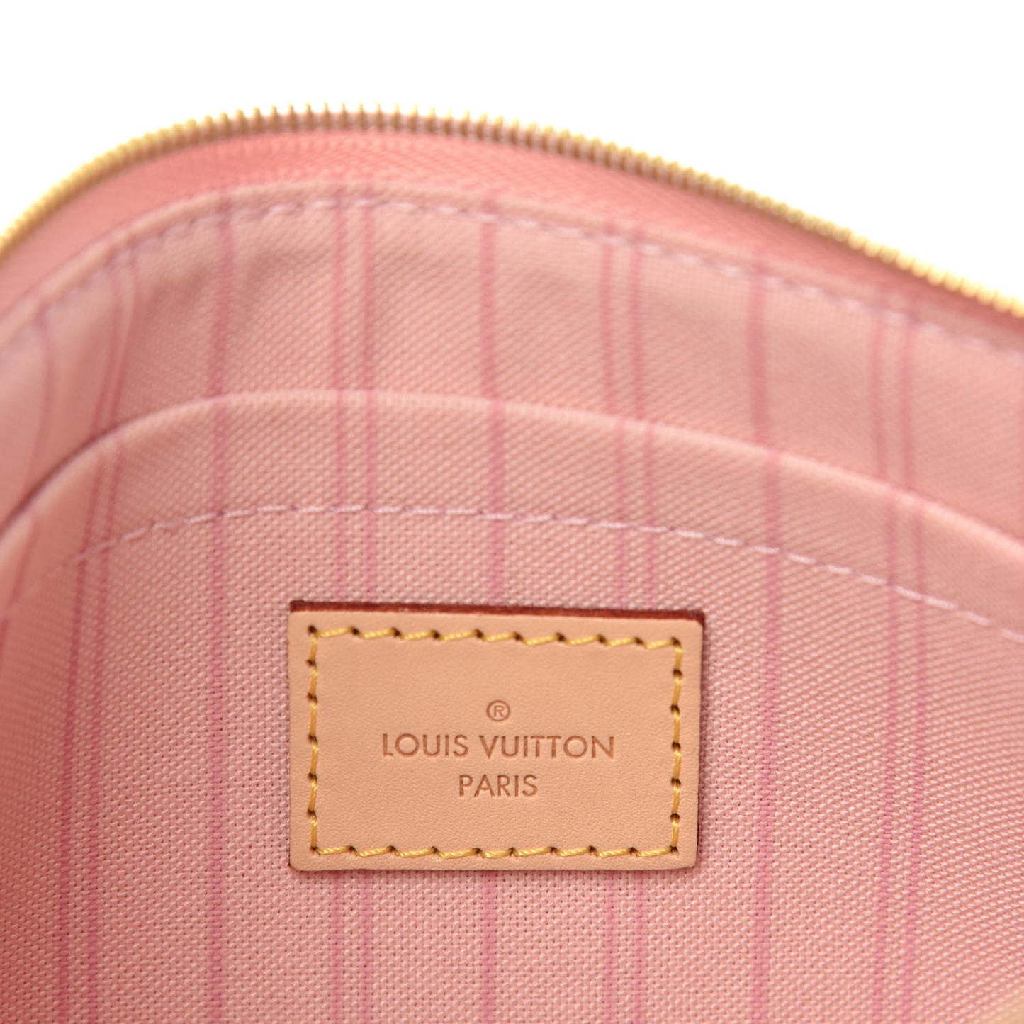 Damier Azur Neverfull MM GM Pochette Rose Ballerine