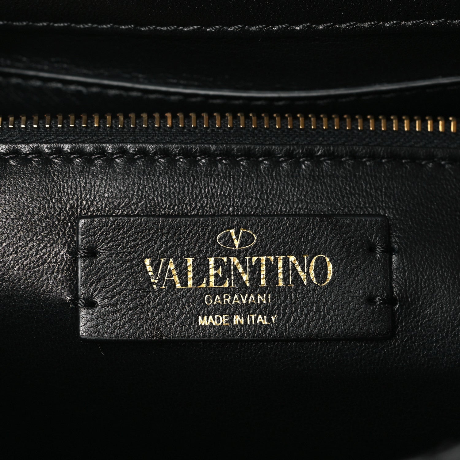 Valentino Garavani Nappa Large Roman Stud Shoulder Bag Black 6 of 8