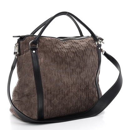 Louis Vuitton Monogram Suede Antheia IXIA PM Brown 3 of 8