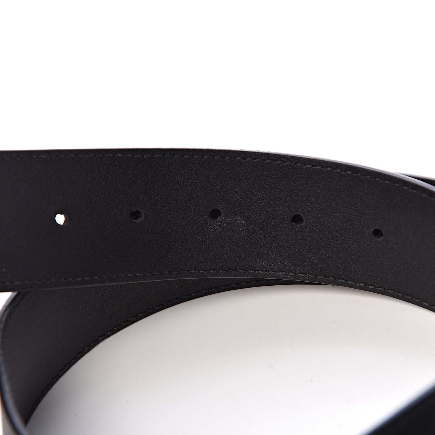 Gucci Calfskin Double G 40mm Belt 80 32 Black 5 of 7