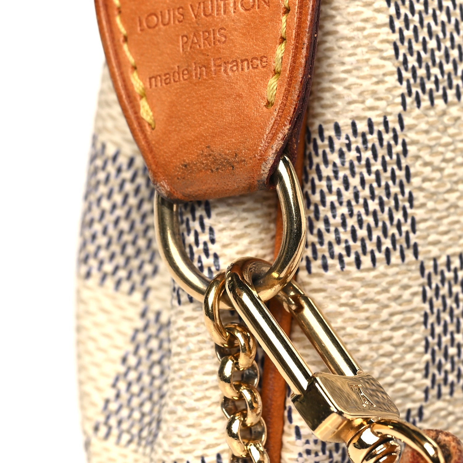 Louis Vuitton Damier Azur Eva Clutch 12 of 12