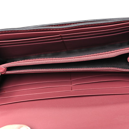 Gucci GG Supreme Monogram Blooms Continental Wallet Beige Multicolor Dry Rose 5 of 11