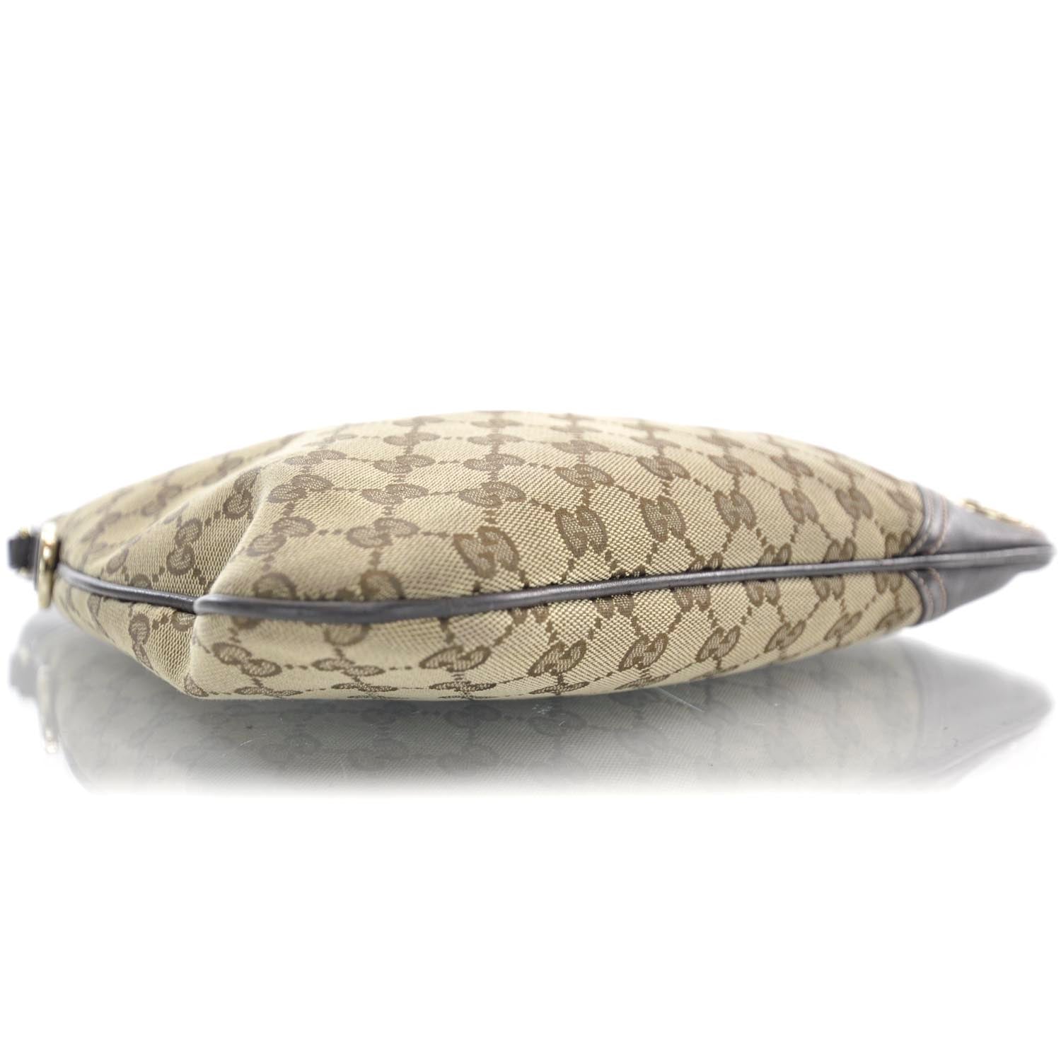 Gucci Monogram New Britt Medium Hobo Ebony 6 of 10