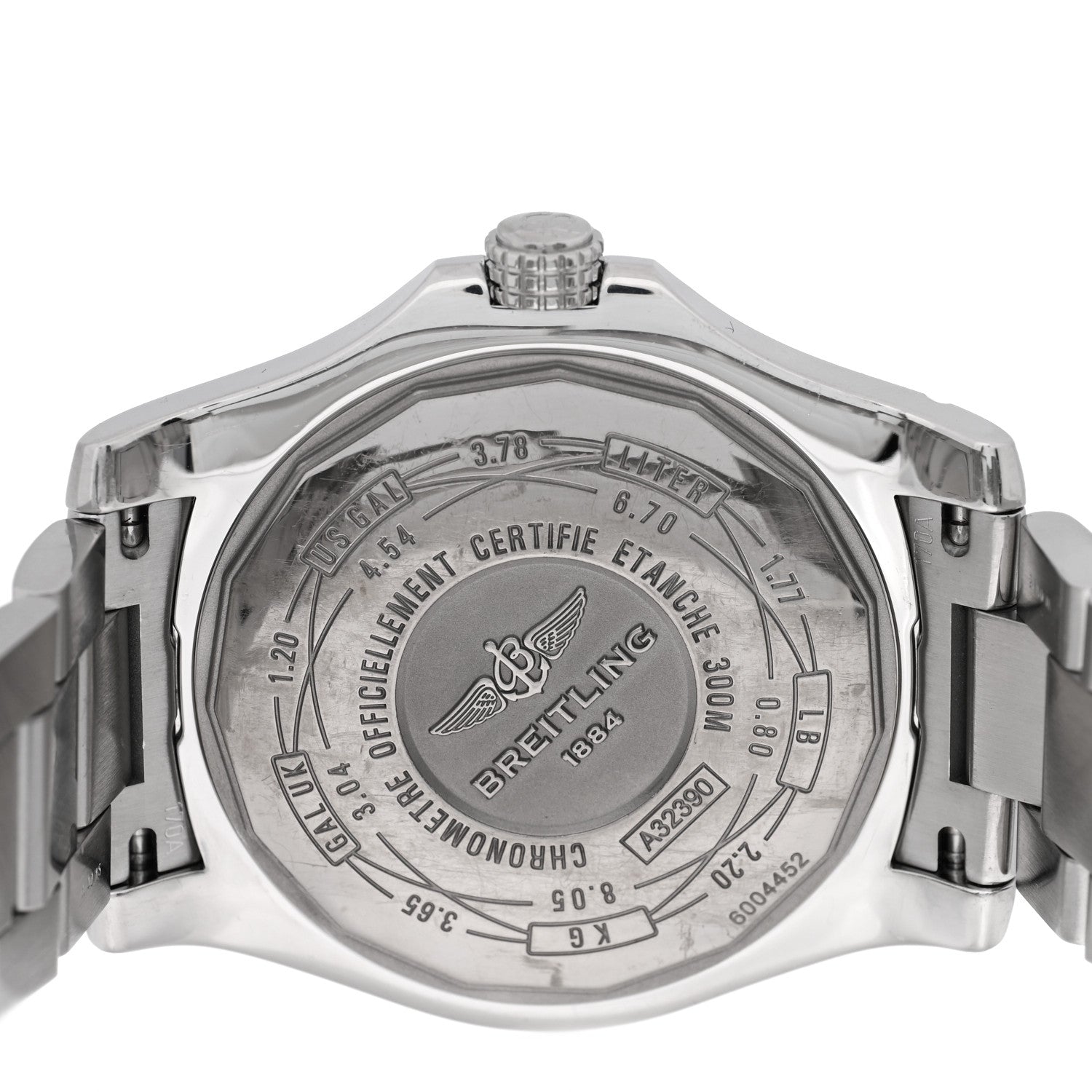 Breitling Stainless Steel 43mm Avenger II GMT Automatic Watch Black A32390 4 of 5