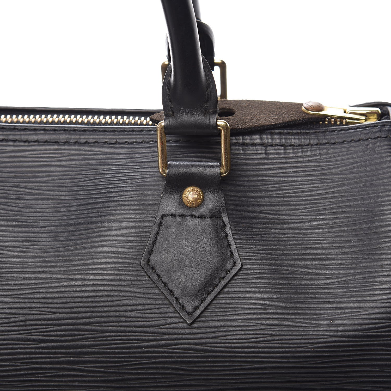 Louis Vuitton Epi Speedy 25 Black 13 of 19