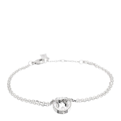 Louis Vuitton 18K White Gold Diamond Blossom BB Bracelet 1 of 4