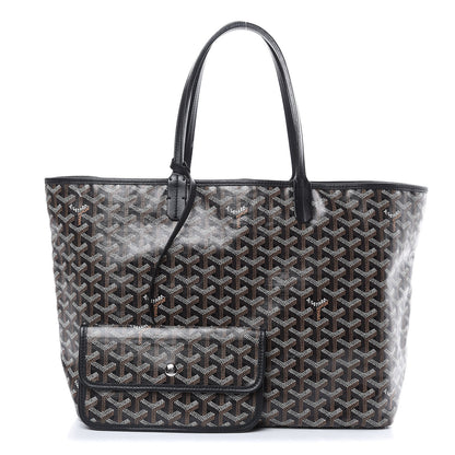Goyard Goyardine Saint Louis PM Black 1 of 12