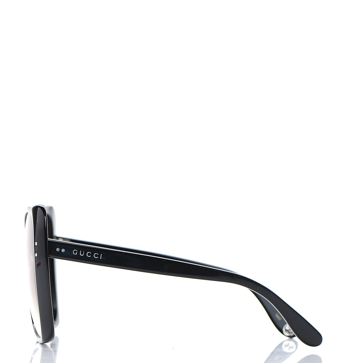 Acetate Oversize Square Frame GG0471S Sunglasses Black