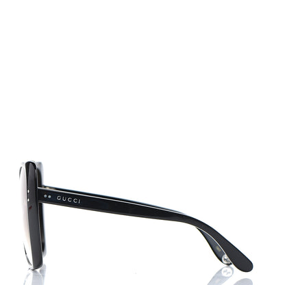 Gucci Acetate Oversize Square Frame GG0471S Sunglasses Black 3 of 9