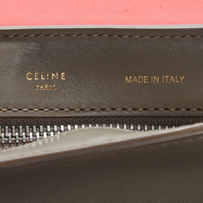 Celine Smooth Calfskin Suede Medium Tri-Color Trapeze 8 of 9