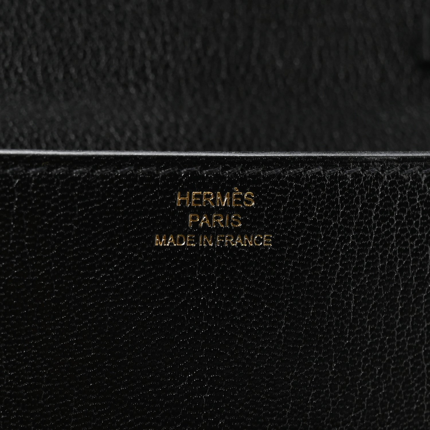 Hermes Chevre Chamkila Medor To Go Wallet  Black 6 of 11