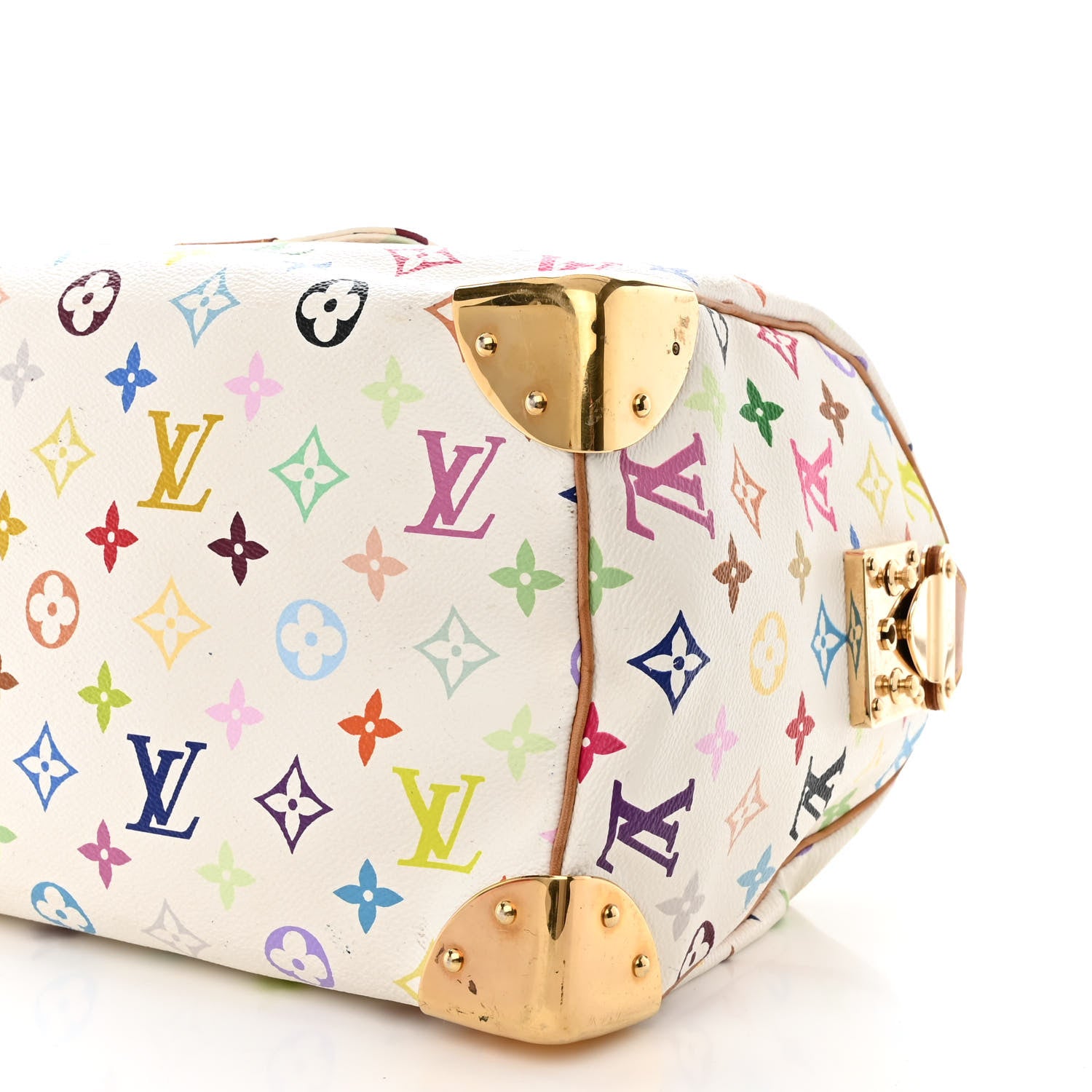 Louis Vuitton Monogram Multicolor Speedy 30 White 10 of 19