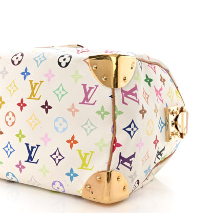 Louis Vuitton Monogram Multicolor Speedy 30 White 10 of 19