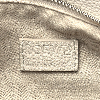 Loewe Soft Grained Calfskin Small Puzzle Edge Bag Soft White 6 of 9