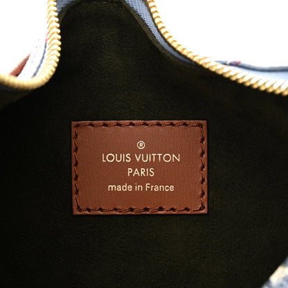 Louis Vuitton Metallic Monogram LV Garden Loop PM Blue 6 of 9