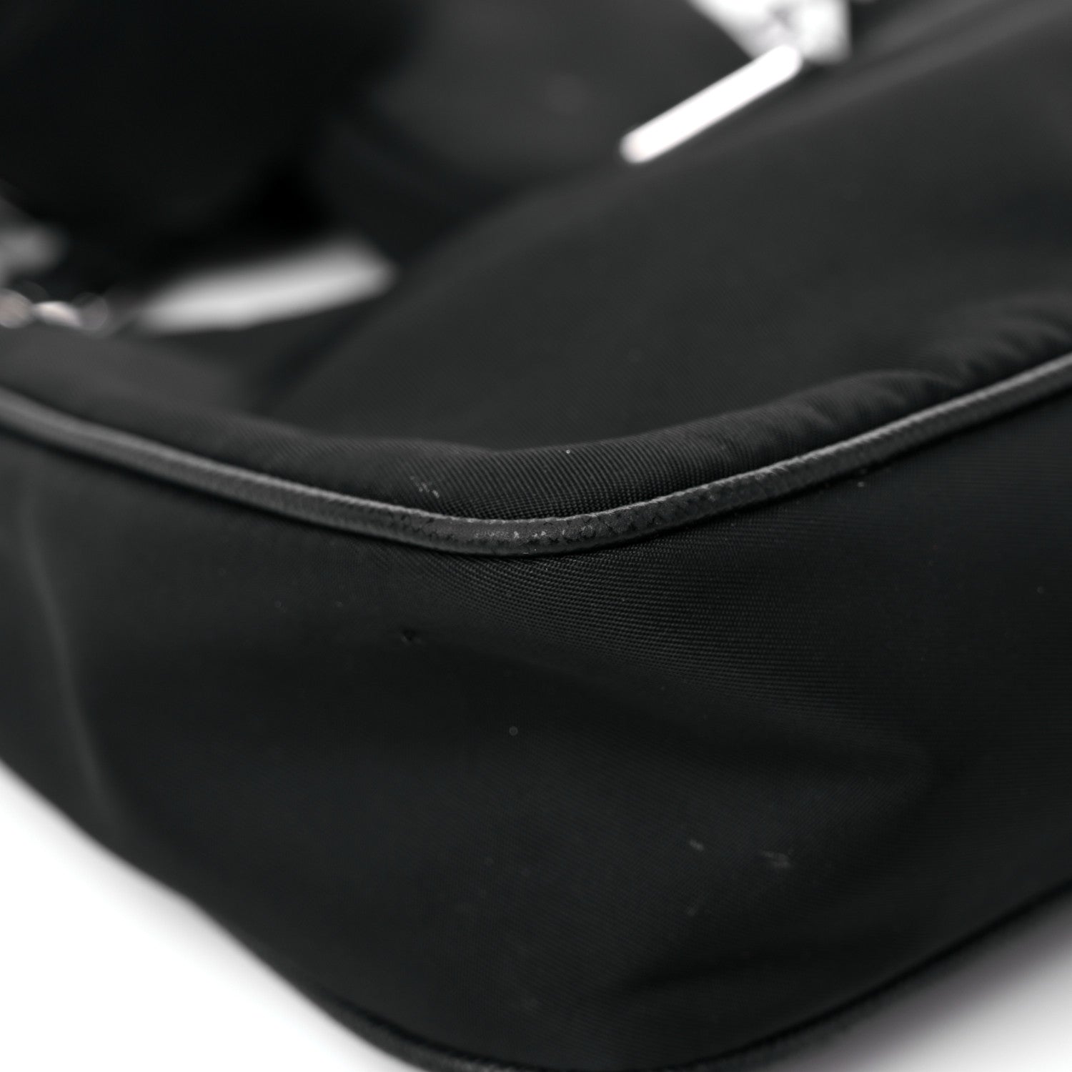 Prada Nylon Re-Edition 2005 Shoulder Bag Black 8 of 18