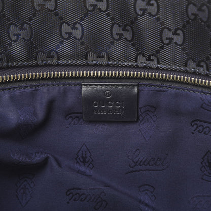 Gucci Imprime Monogram Medium Zippered Shopping Tote Navy 6 of 13