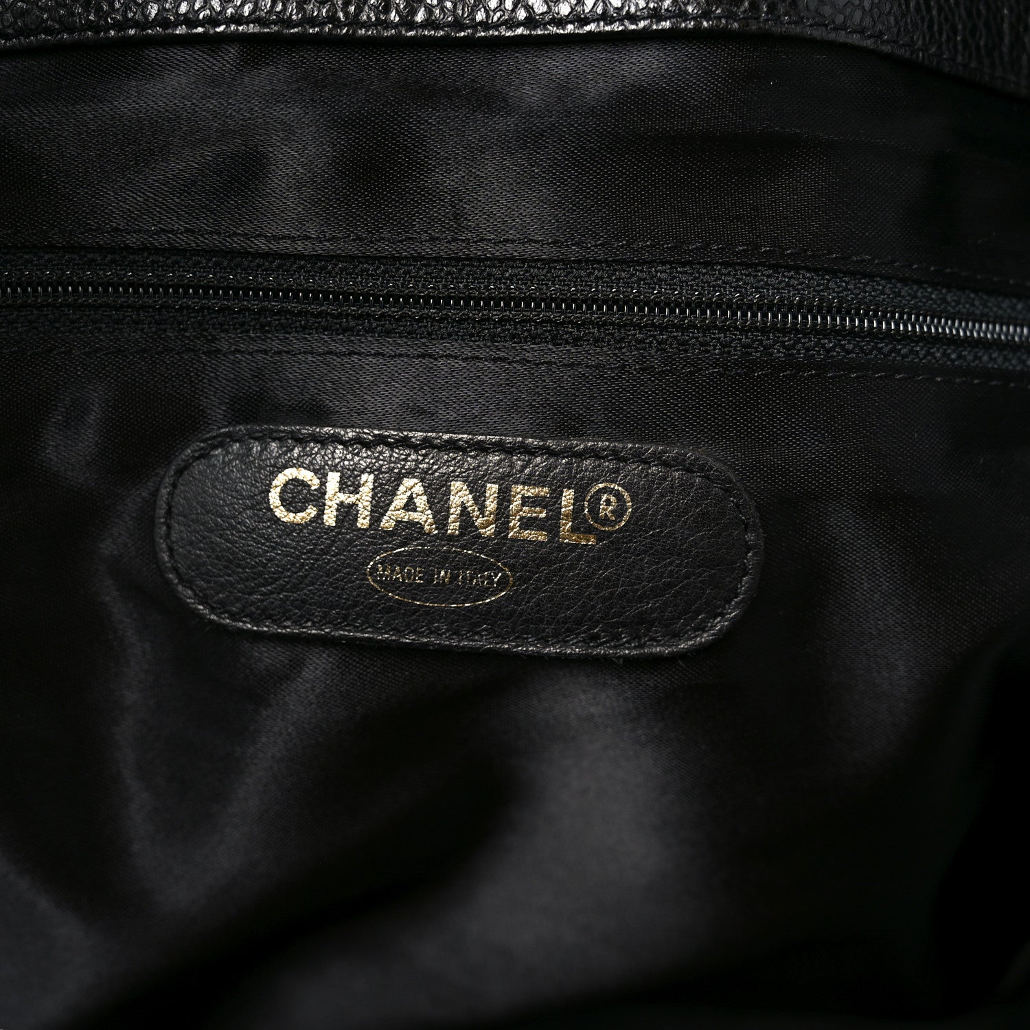 Chanel Caviar XL Weekender Bag Black 6 of 10
