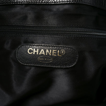 Chanel Caviar XL Weekender Bag Black 6 of 10