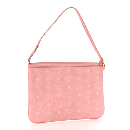 MCM Viseto Stark Wristlet Pouch Pink 2 of 8