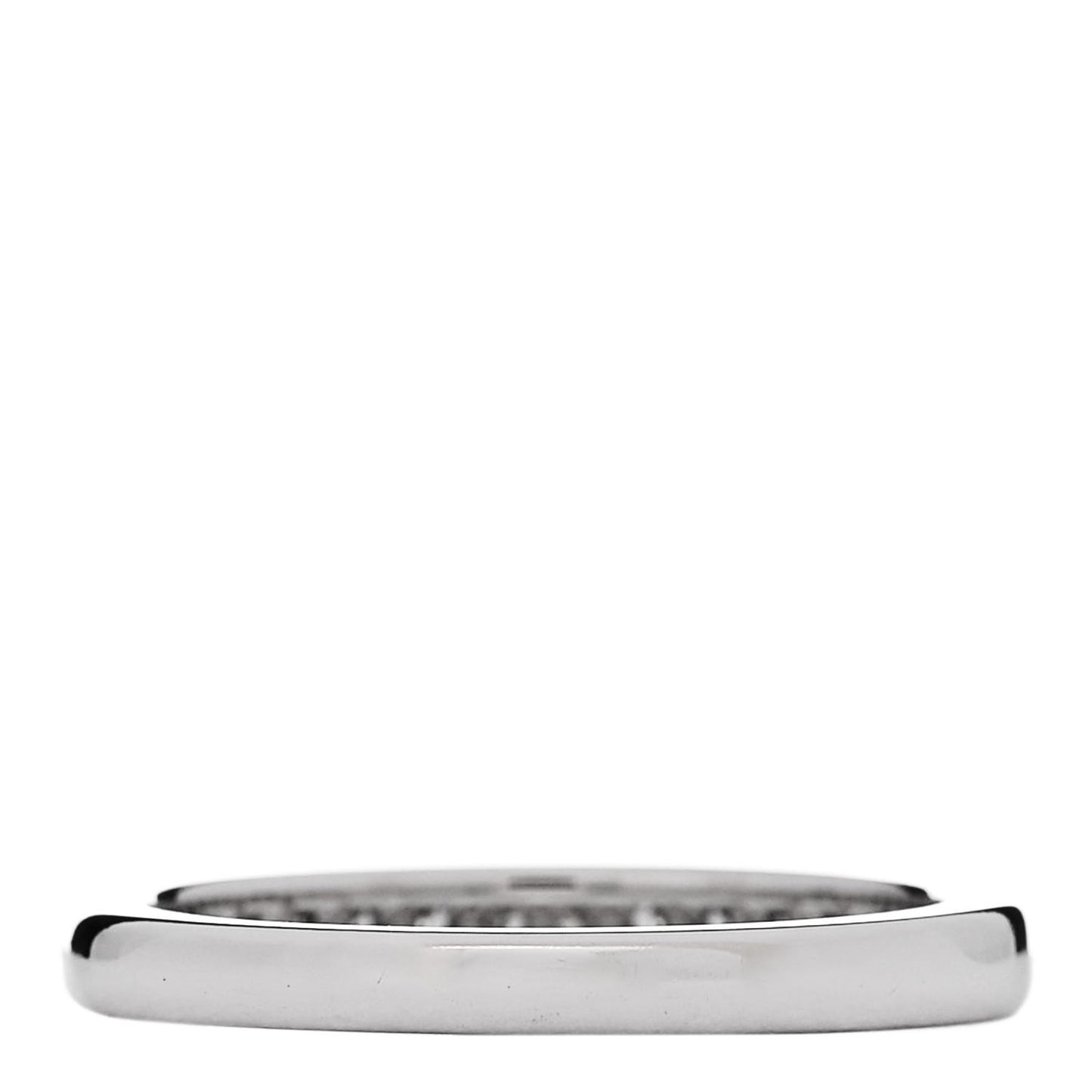 Platinum Diamond .25ctw Half Circle Wedding Band Ring 46 3.75