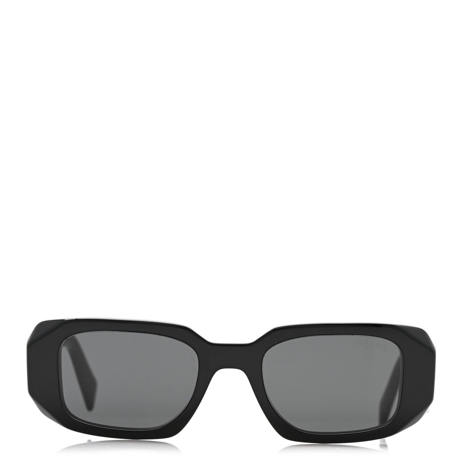 Prada Acetate Symbole Sunglasses SPR 17W Black 2 of 8