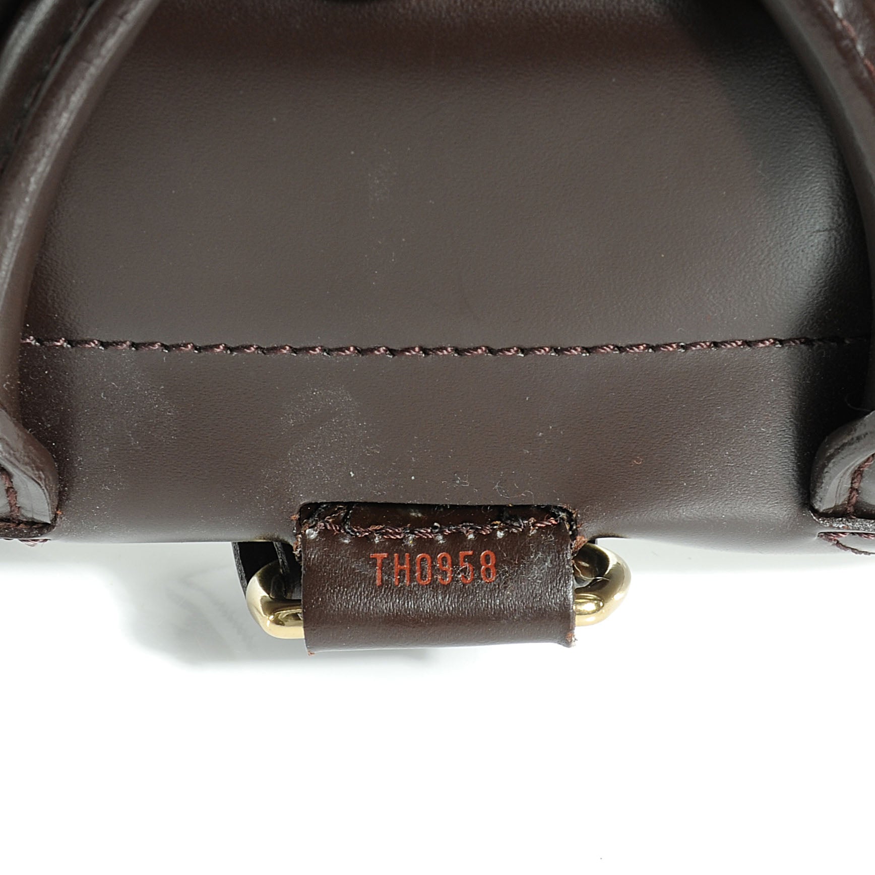 Louis Vuitton Damier Ebene Soho Backpack 7 of 7