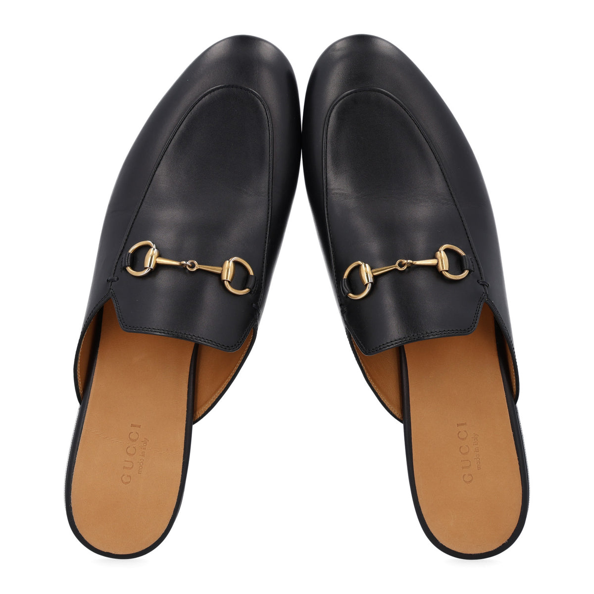 Gucci Calfskin Womens Princetown Slippers 40 Black 2 of 10