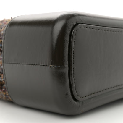 Chanel Tweed Calfskin Medium Gabrielle Hobo Brown 9 of 10