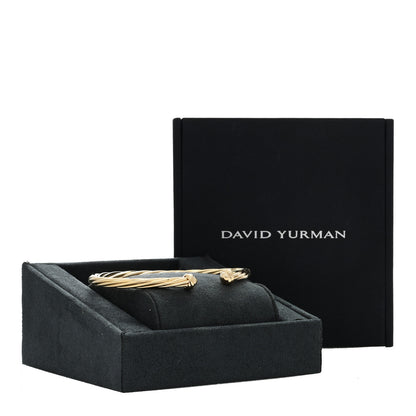 David Yurman 18K Yellow Gold 4mm Helena Bracelet 4 of 4