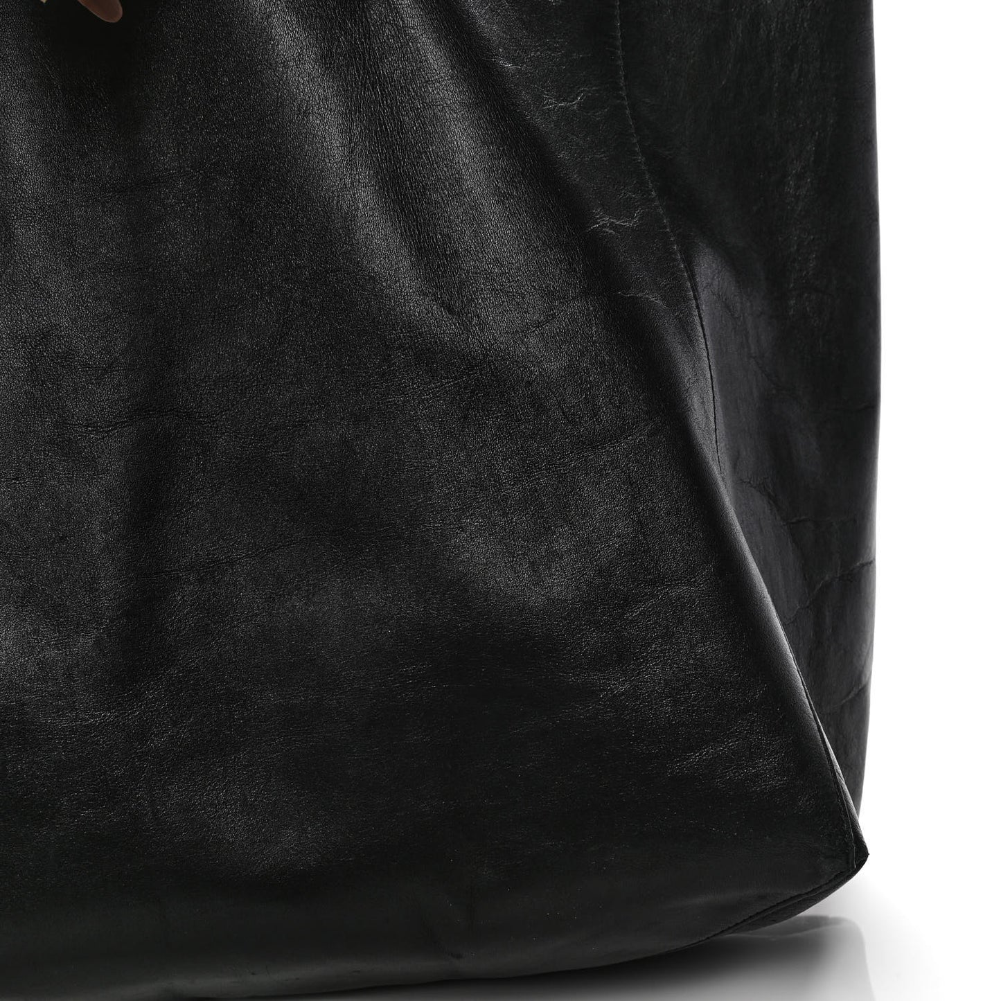 Calfskin Medium Horizontal Cabas Phantom Black