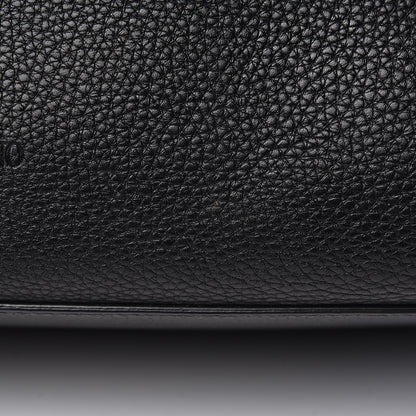 Valentino Garavani Grained Calfskin Rockstud Shoulder Tote Black 13 of 14