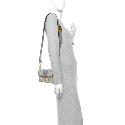 Christian Dior Oblique 30 Montaigne Box Bag Grey 2 of 10